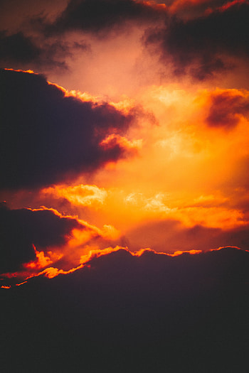 Nature, Sky, Clouds, Shine, Light, Mainly Cloudy, Overcast HD phone wallpaper