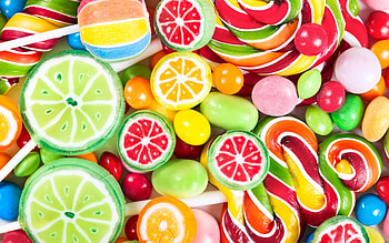fruit pops, abstract, fun, cool, collage HD wallpaper