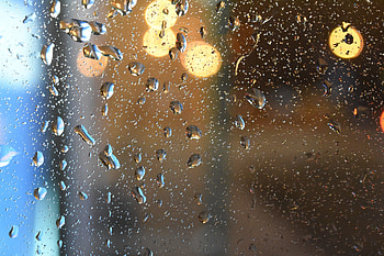 Water, Drops, Macro, Glare, Blur, Smooth, Glass HD wallpaper