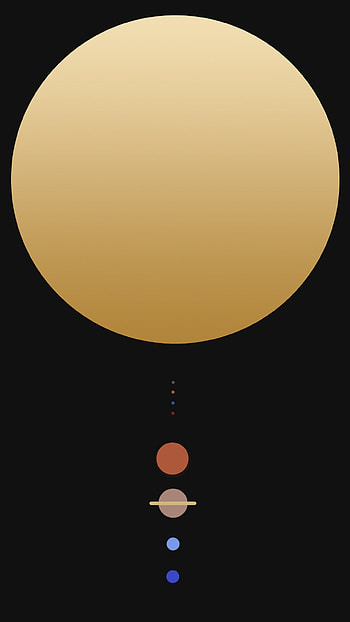 Space Minimalist Smart () HD phone wallpaper