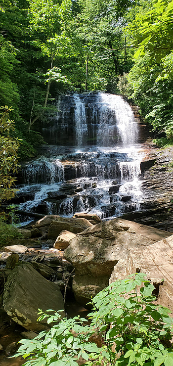 Nature's Waterfall, nature, water HD phone wallpaper