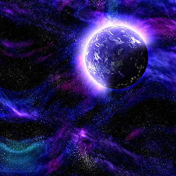Universe, Glow, Space, Planet, hop HD phone wallpaper