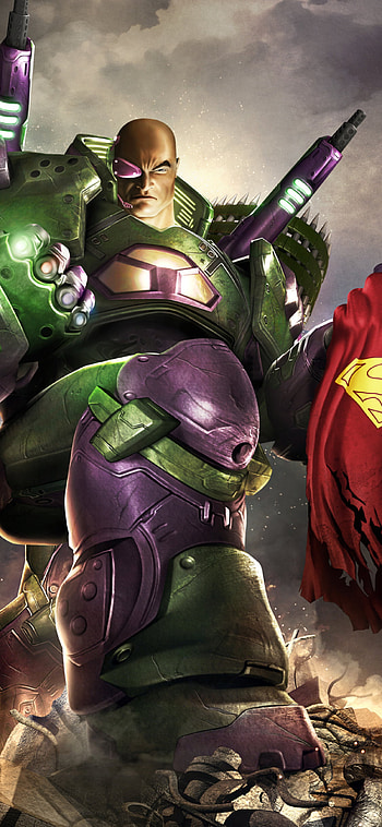 Lex Luthor holding Superman cape, XS HD phone wallpaper