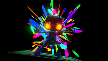 Psychonauts 2, Mind-bending adventure, Colorful psychedelic world, Platforming gameplay HD wallpaper