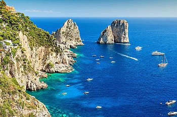 Capri Island, Shared boat tour, Sorrento and Capri, Memorable experience HD wallpaper