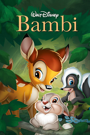 Bambi 1942 posters, The Movie Database, Film collection, Vintage art HD phone wallpaper