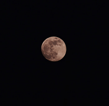 Full moon, lunar night HD wallpaper