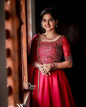 Anaswara, actress, beauty, fashion_design, mallu HD phone wallpaper