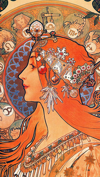 Zodiac, zodiac, woman, artistic HD phone wallpaper