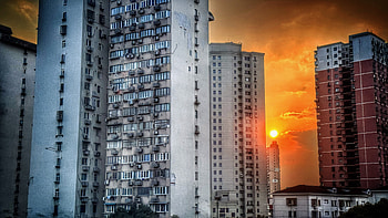 city, sunlight HD wallpaper