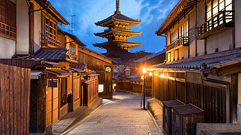 Yasaka Pagoda, Kyoto HD wallpaper