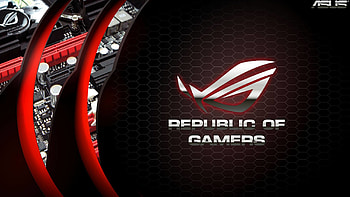 Pics - Red Asus Evga Rog Gamer . HD wallpaper