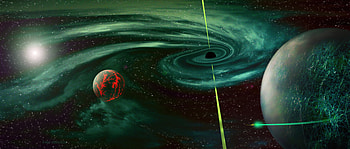 Imminent Doom, planet, digital-universe, artist, artwork, digital-art, deviantart HD wallpaper