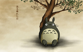 Anime, Cartoon, Trees HD wallpaper
