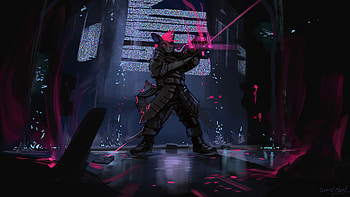 Anthro Scifi Gun , scifi, artist, artwork, digital-art, cyberpunk, deviantart HD wallpaper