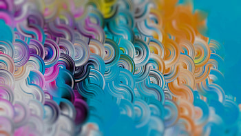 Abstract, pattern, colorful and wavy HD wallpaper