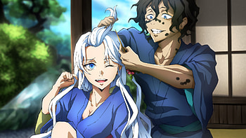 Daki Gyutaro Demon Slayer Kimetsu no Yaiba HD wallpaper