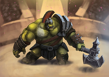 The Hulk Gladiator Artwork, hulk, artwork, digital-art, superheroes HD wallpaper