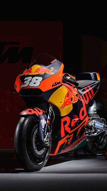 New Ktm, Red Bull, RC 16, bike HD phone wallpaper