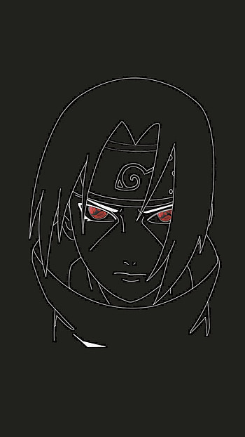 Itachi, art, animie HD phone wallpaper
