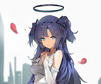 Hayase Yuuka, Hayase Yuuka, video game, Blue Archive HD wallpaper