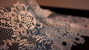 Appliqulace procedural material, Textured fabric, Intricate design, Artistic surface HD wallpaper