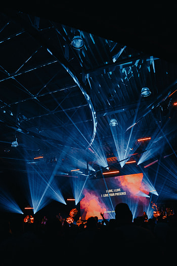 Music, Crowd, Concert, Performance, Light And Music, Light Music HD phone wallpaper