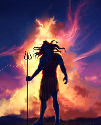 Shiva, spiritual, god, god in dark HD phone wallpaper