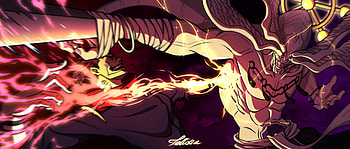 Jujutsu Kaisen Episode 17 - Sukuna VS Mahoraga, Sukuna (Jujutsu Kaisen), Mahoraga (Jujutsu Kaisen), Anime, Jujutsu Kaisen HD wallpaper