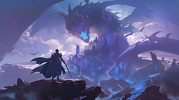Epic Battle: Fantasy Adventure with Dragons, battle, fantasy adventure, dragon HD wallpaper