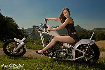 Chopper Girls, hot, girls, moto, chopper HD wallpaper