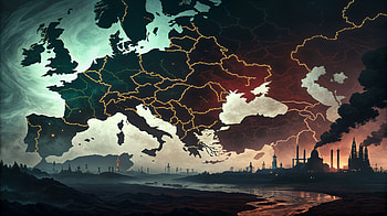 Europe Map – Stunning Continental View, Europe Map, europe, map, industrial landscape, pollution HD wallpaper