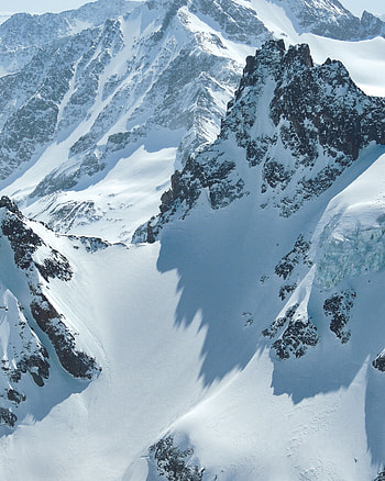 Nature, Snow, Mountain, Vertex, Top, Snow Covered, Snowbound HD phone wallpaper