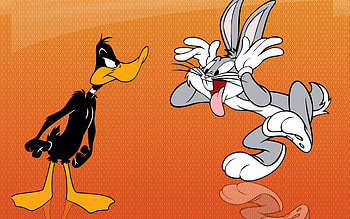 Bugs Bunny, Daffy Duck, Funny cartoon HD wallpaper
