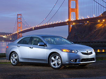 Auto, Rivers, Acura, Cars, Lights, Bridge, Side View, Style, Akura, 2010, Tsx HD wallpaper