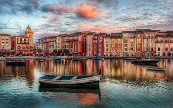 Cities, Rivers, Sky, Venice, Building, Wharf, Berth HD wallpaper