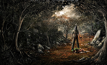 Horror, Creepy, Dark, Blood, Evil, Scary, Spooky HD wallpaper
