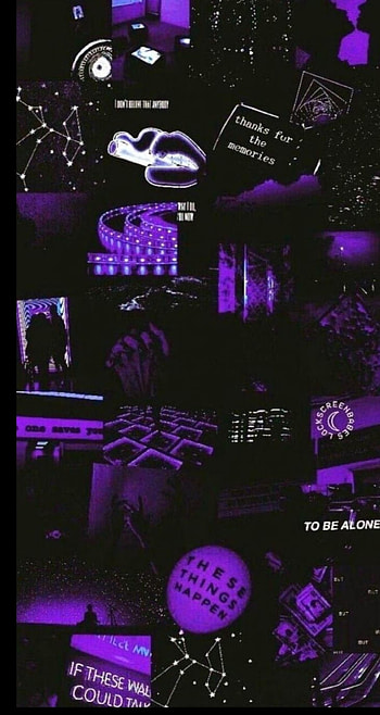 Purple aesthetic, art, vibes HD phone wallpaper