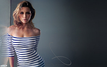 Jessica Biel, Broken panda HD wallpaper