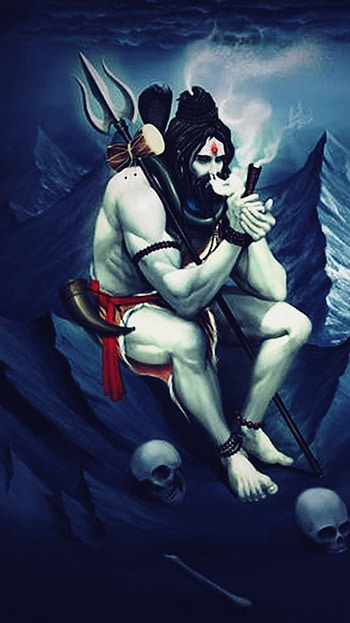 Jai Mahakal, Painting, aghori HD phone wallpaper