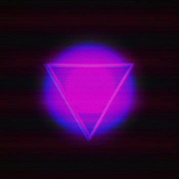 Abstract, Neon, Stripes, Streaks, Triangle HD phone wallpaper