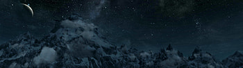 Mountain range panorama (dual screen I made) [] ... HD wallpaper
