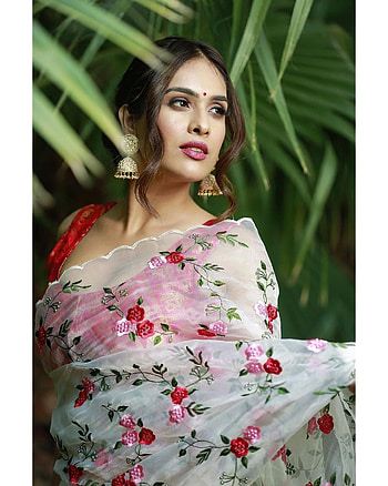 Neha Malik, dress, hair HD phone wallpaper
