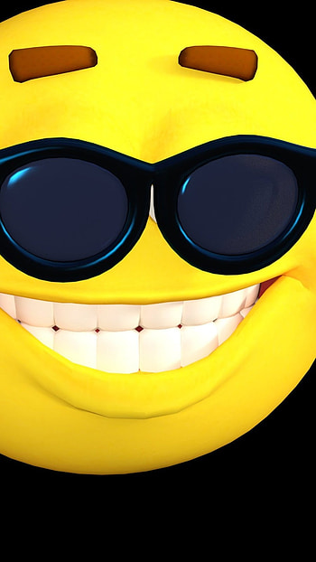 Emoji, Black Goggle HD phone wallpaper