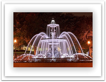 beautiful fountain, beautiful, lights, architektur, fountain HD wallpaper
