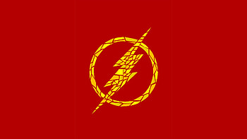 The flash, logo, mosaic artwork HD wallpaper