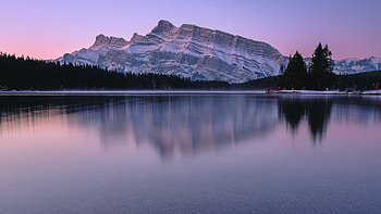 Mountain Reflection Lake Body Of Water , reflection, mountains, nature HD wallpaper
