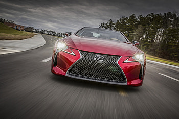 lexus lc 500, sports, lexus, coupe, red HD wallpaper