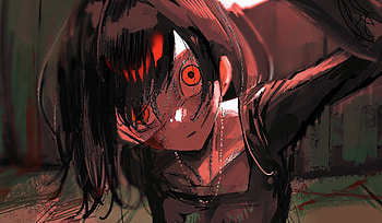 Gothic Horror, girl, Eyes, Horror, Gothic HD wallpaper