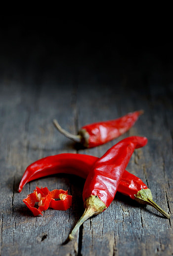 Fiery hot peppers, Culinary graphy, Vibrant vegetables, Bold flavors HD phone wallpaper